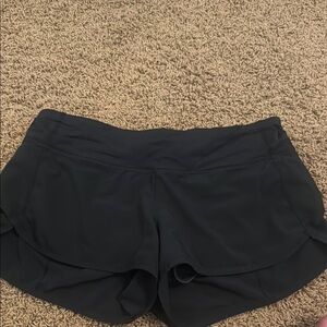 Women's Black Lululemon Shorts